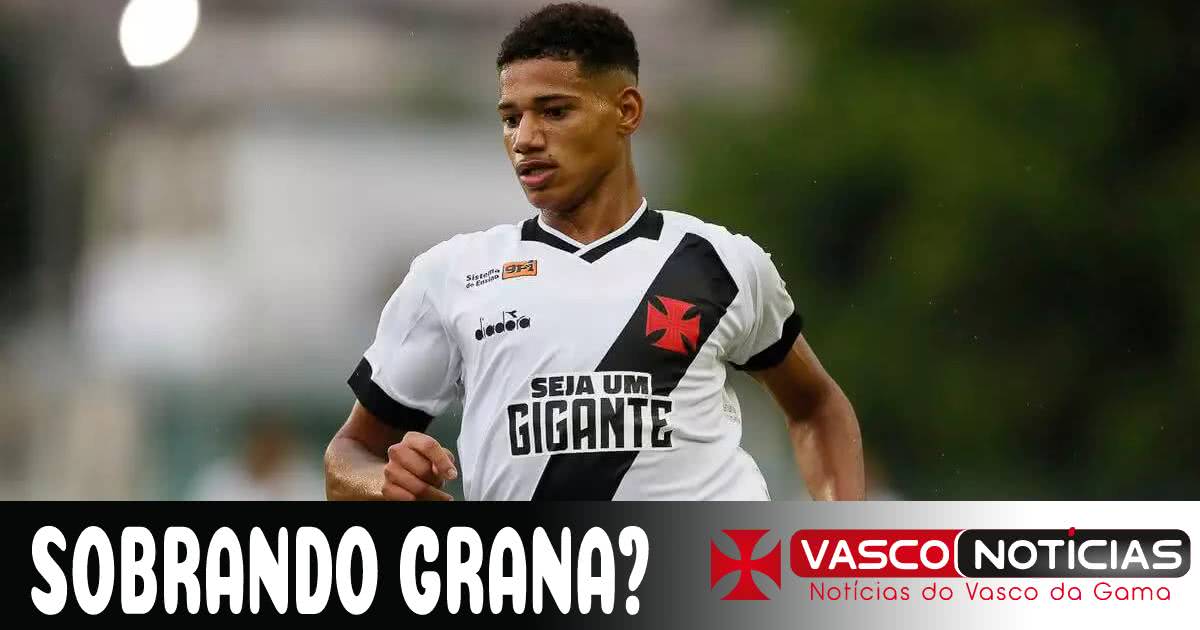 Vasco teria aceitado proposta do Atlético MG por redução no percentual