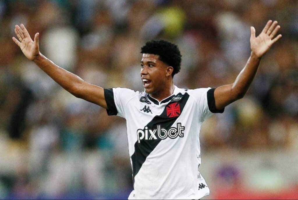 Andrey Santos revela promessa de jogar no Corinthians Vasco Notícias