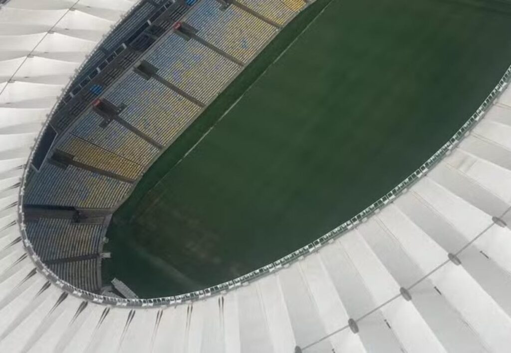 Gramado Do Maracan Est Em M S Condi Es Antes De Vasco X Flamengo