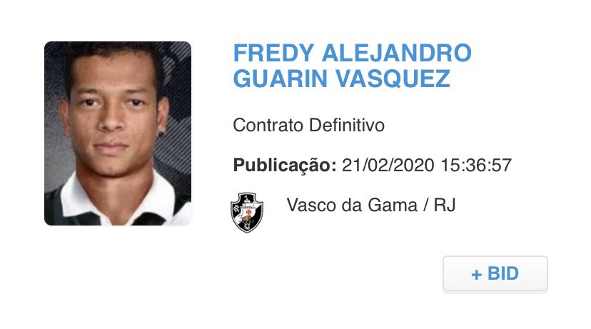 Fredy Guarín está liberado para jogar pelo Vasco