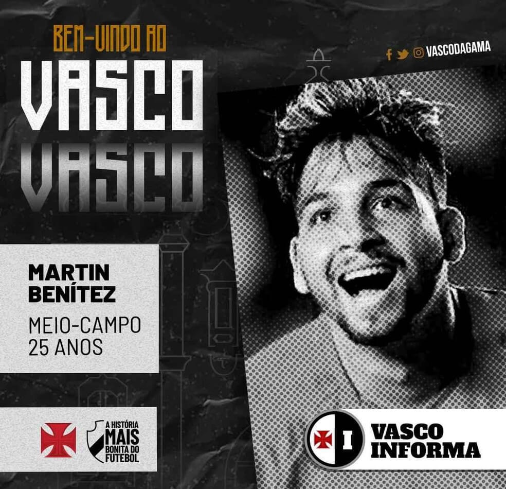 Resultado de imagem para martin benitez no vasco