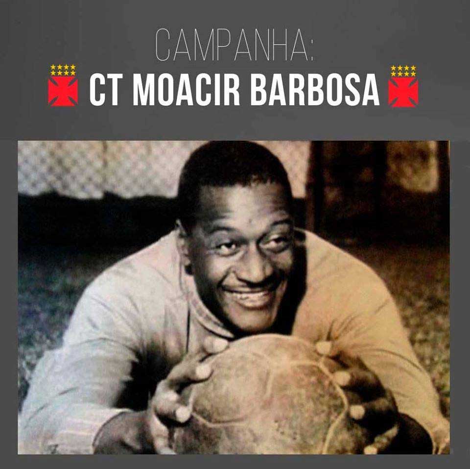 CT do Vasco pode ter o nome de Barbosa