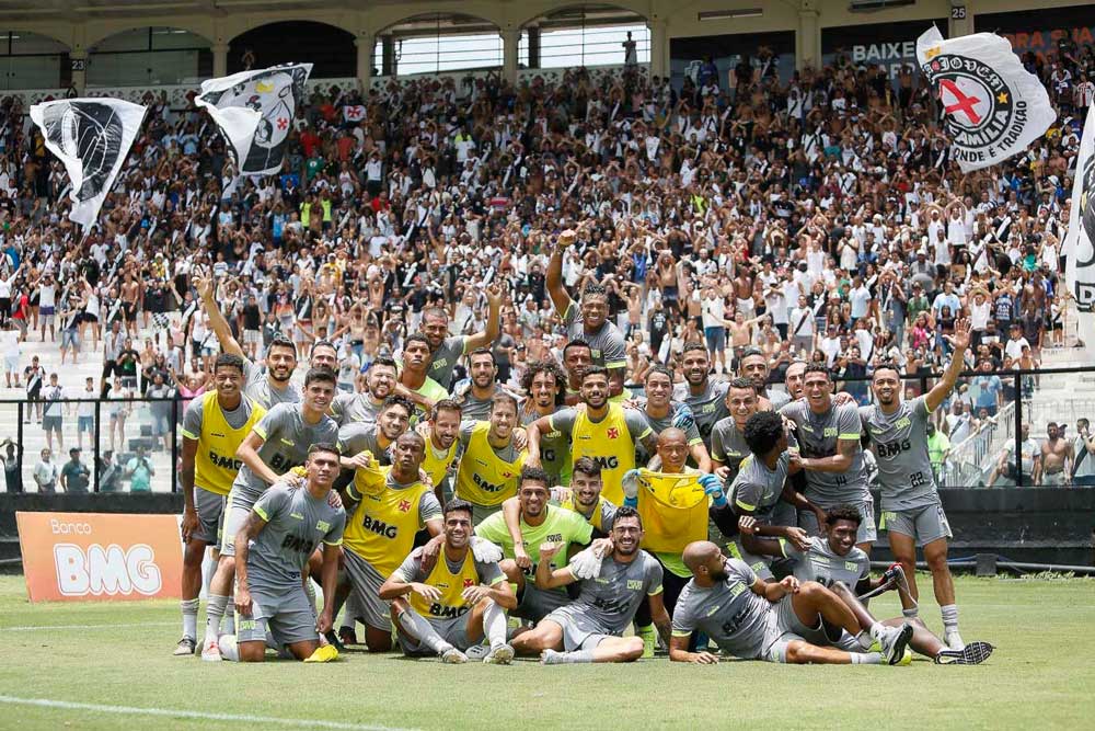 Elenco do Vasco em São Januário