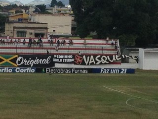 faixa homenagem pedrinho vasco