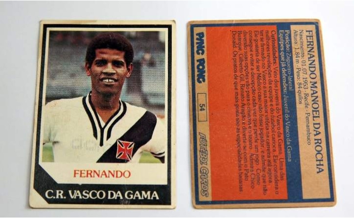 Fernando ex-zagueiro do Vasco