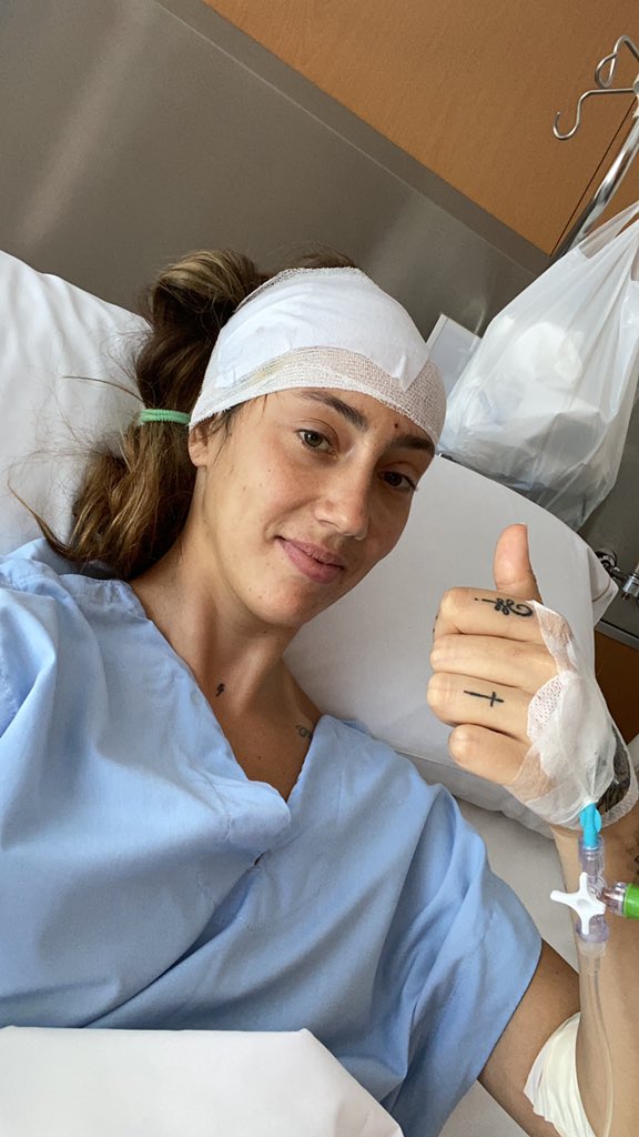 Virginia Torrecilla realizou uma cirurgia para retirada de um tumor no cérebro