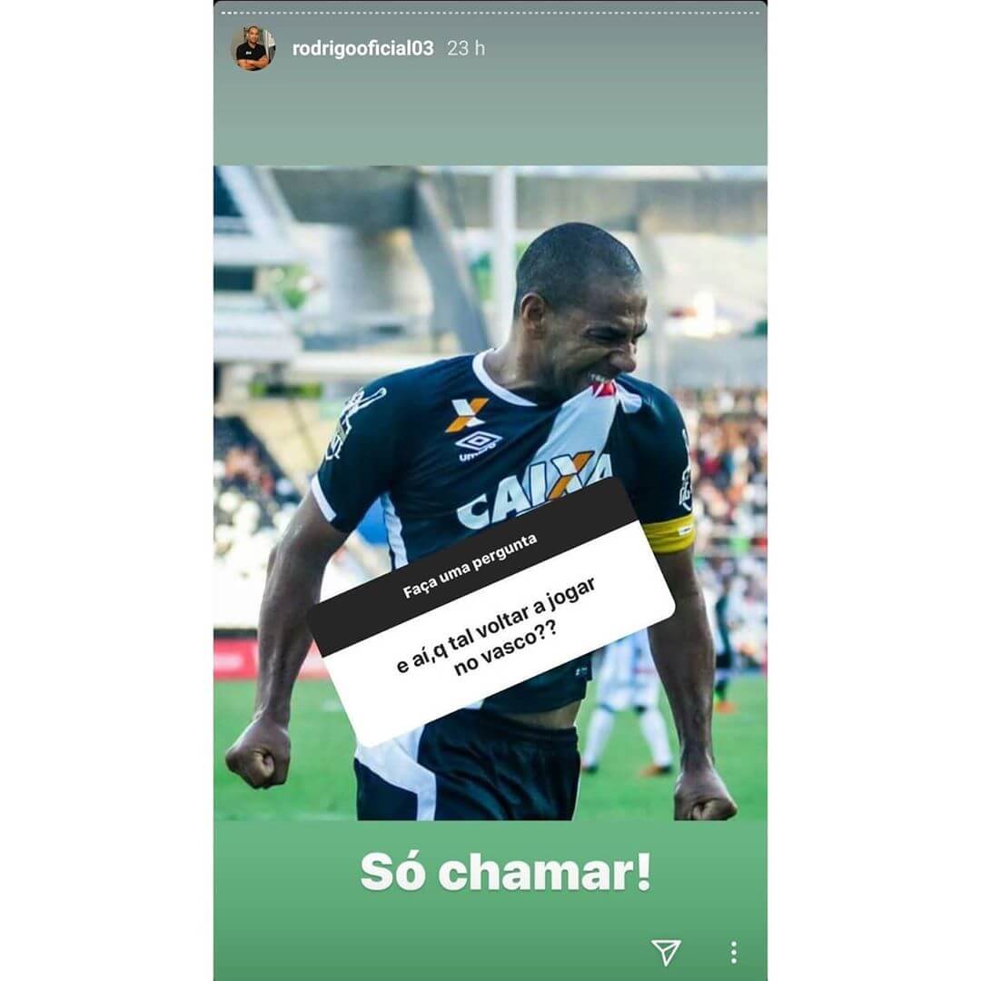 Ex-jogador Rodrigo