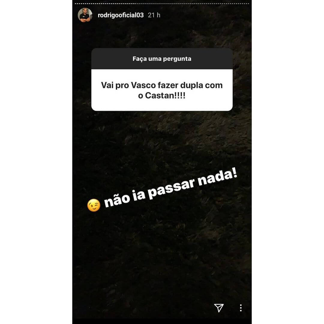 Rodrigo fala sobre dupla com Castan