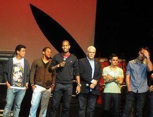 Jogadores na Festa