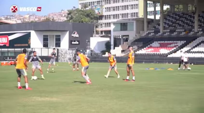 Vasco deve fazer jogo-treino nesta 4ª-feira