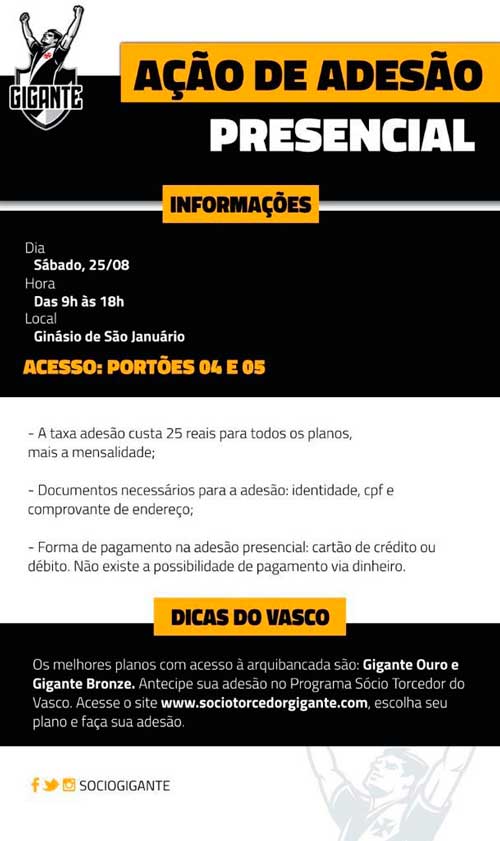 Ação de adesão de presencial