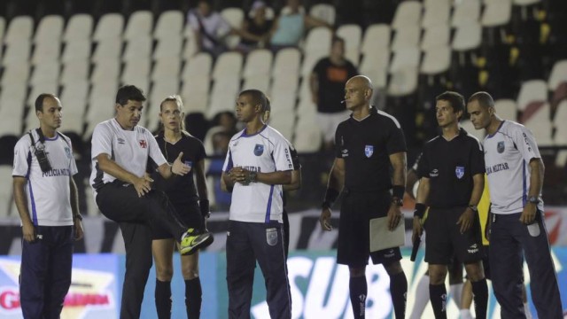 Arbitragem do jogo foi criticada por Eurico