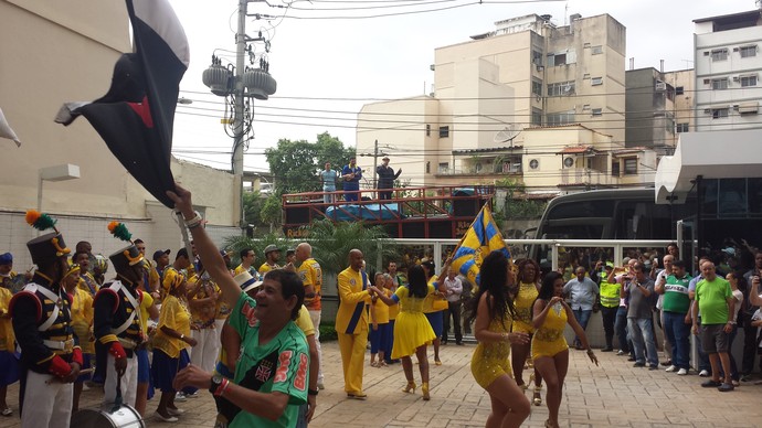 Festa de hasteamento da bandeira do Vasco