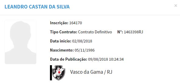 Leandro Castan está liberado para jogar pelo Vasco