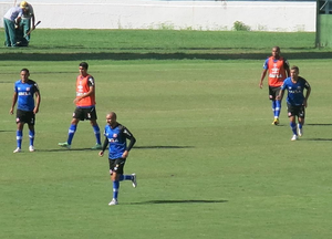 Guiñazu no treino desta terça