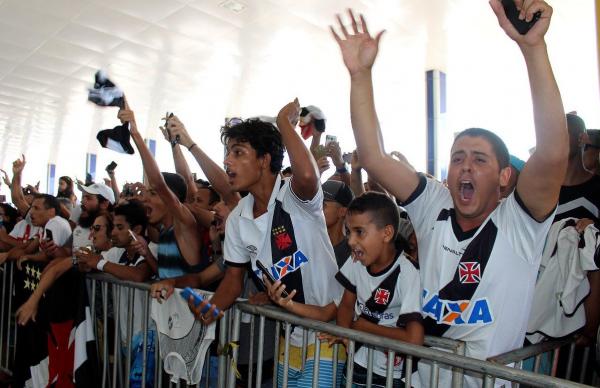 Chegada do Vasco a ES