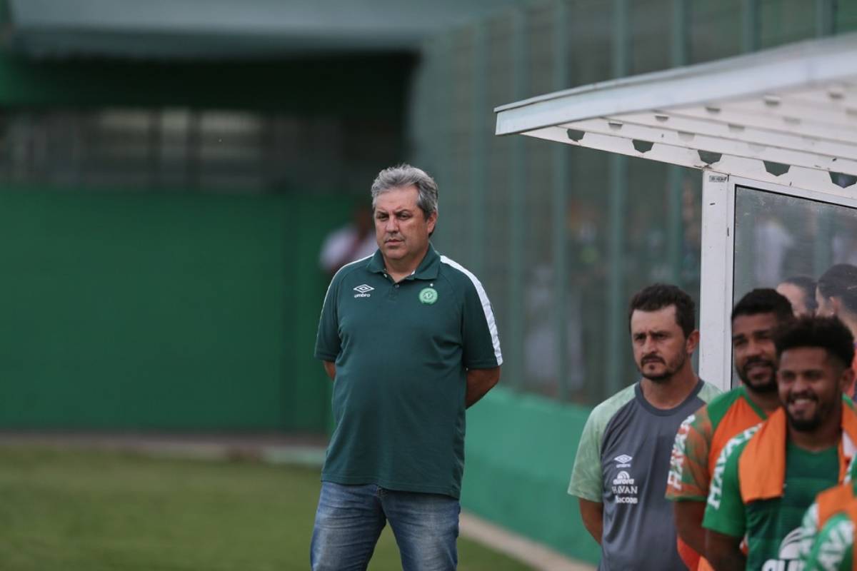 Gilson Kleina, técnico da Chapecoense