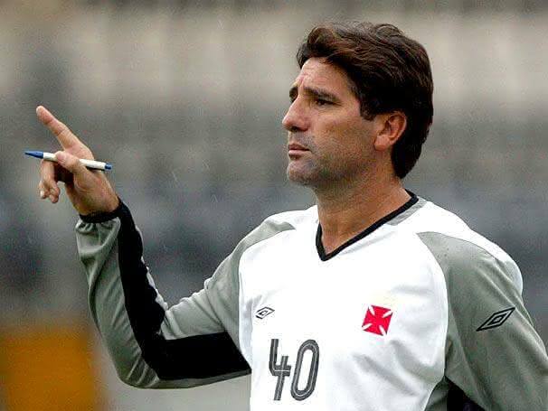 Renato Gaúcho em sua passagem pelo Vasco em 2006