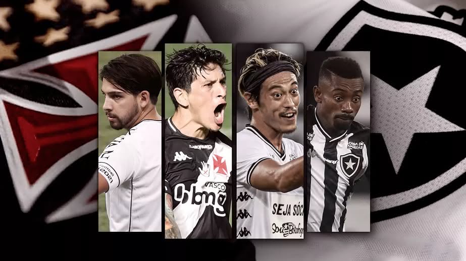 Vasco e Botafogo apostam em estrangeiros no clássico