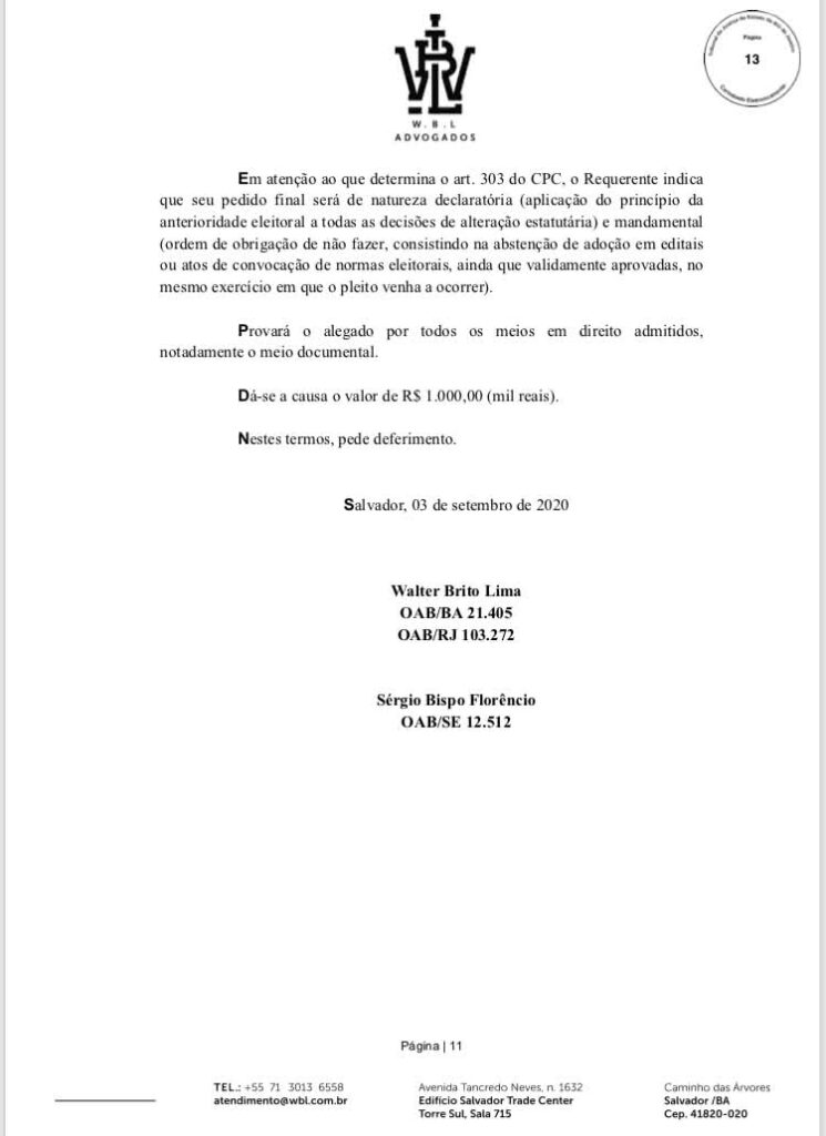 Pedido de suspensão das eleições diretas do Vasco 