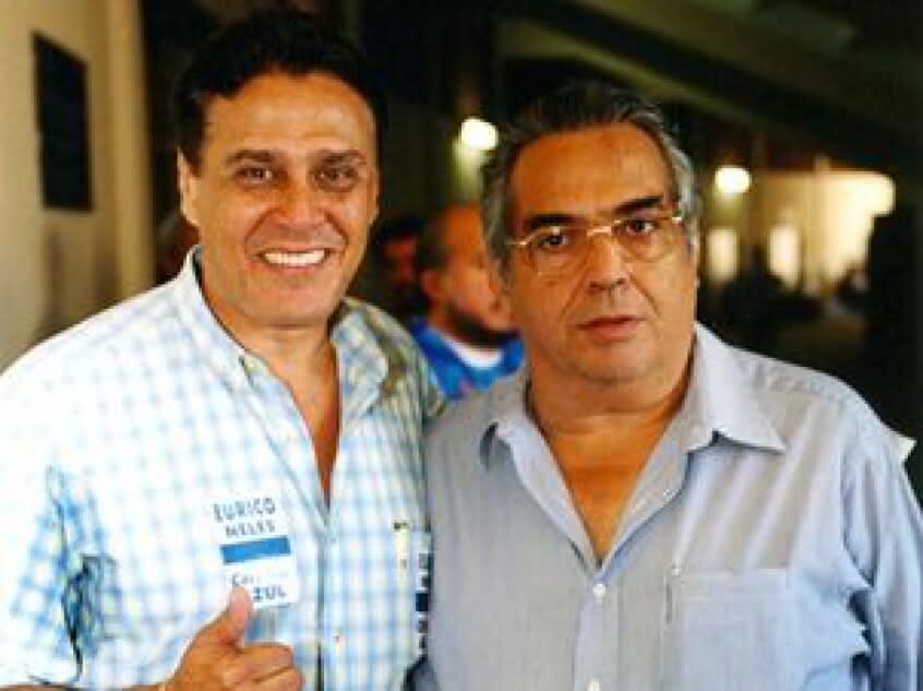 Roberto Dinamite e Eurico Miranda