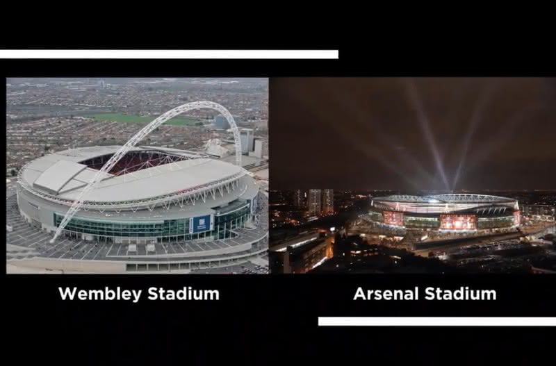 Populous foi responsável pela modernização dos estádios do Arsenal e Wembley