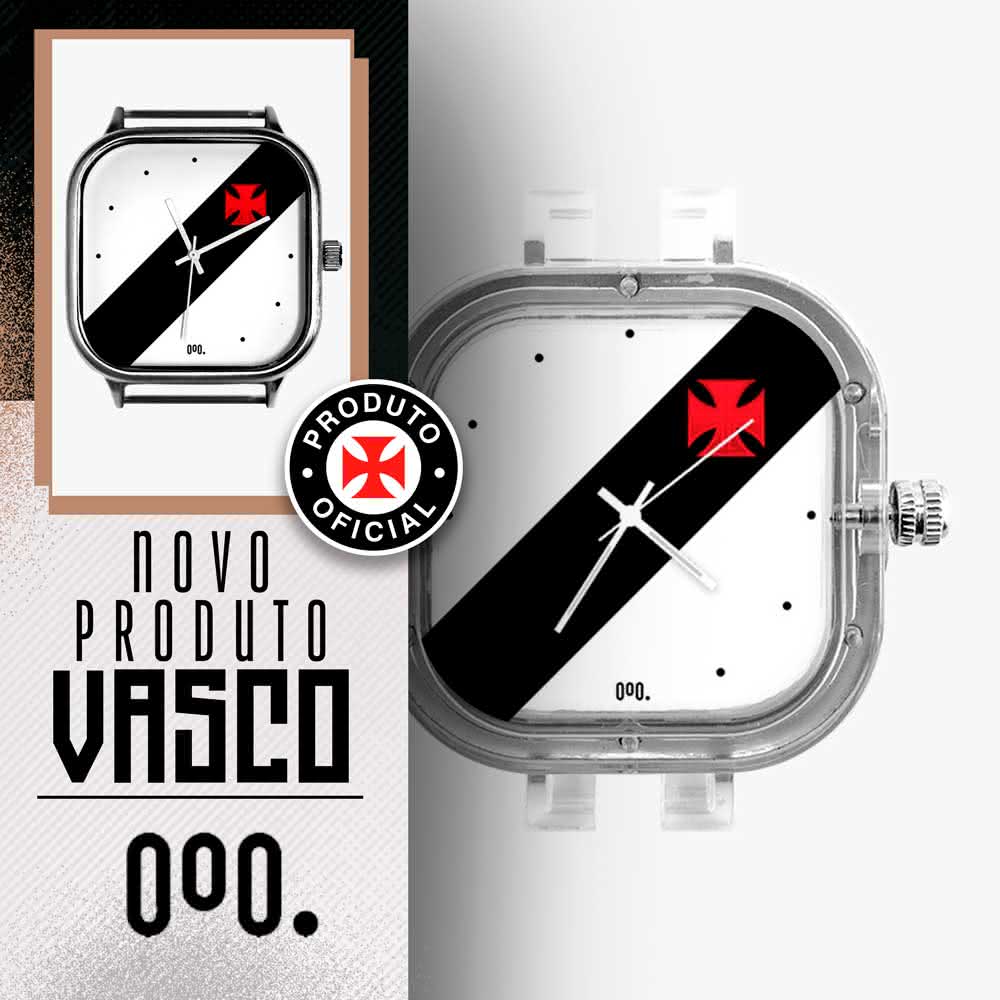 Novo relógio do Vasco