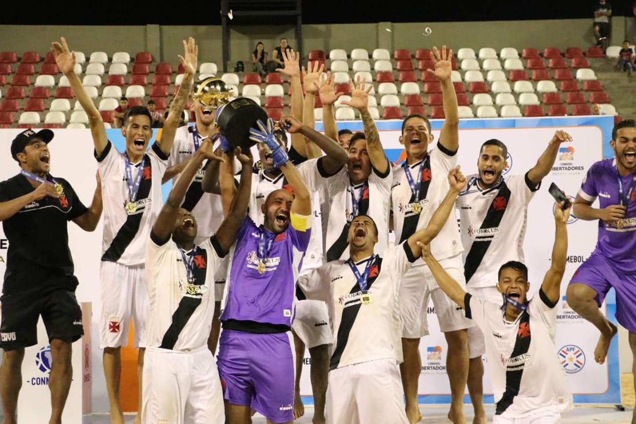 Vasco conquistou a Libertadores de Beach Soccer em 2019