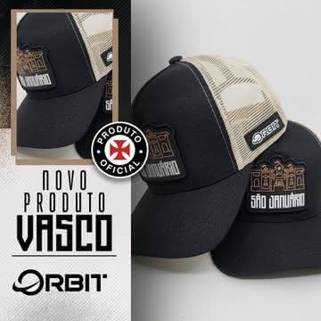 Nova linha de bonés do Vasco