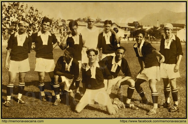 Elenco do Vasco campeão carioca de 1929