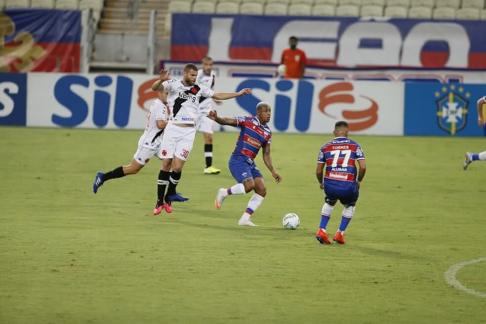 Marcelo Alves durante o jogo contra o Fortaleza