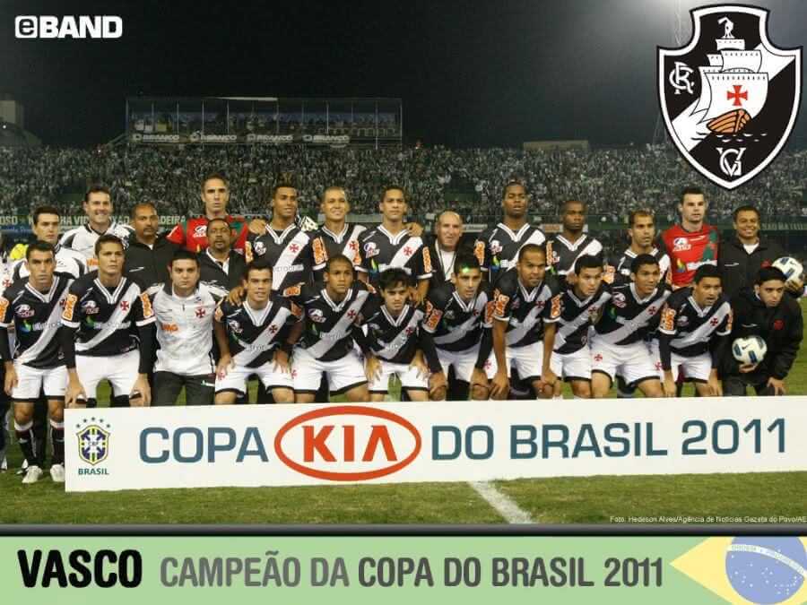 Título da Copa do Brasil conquistada pelo Vasco 2011