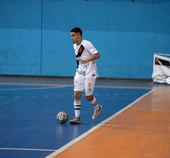 Mauricio Melo, um dos destaques do time de Futsal Sub-20 do Vasco da Gama