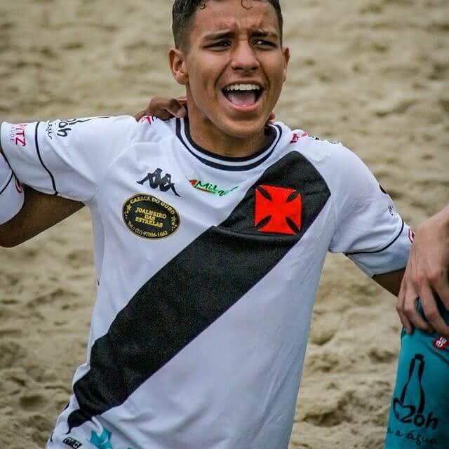 Yuri, jogador de Beach Soccer do Vasco da Gama