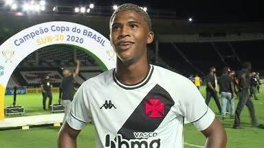 Caio Eduardo, meio campista do Vasco da Gama Sub-20