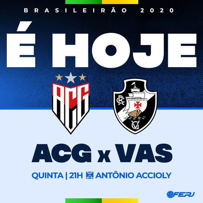 FERJ destaca duelo entre Vasco e Atlético-GO