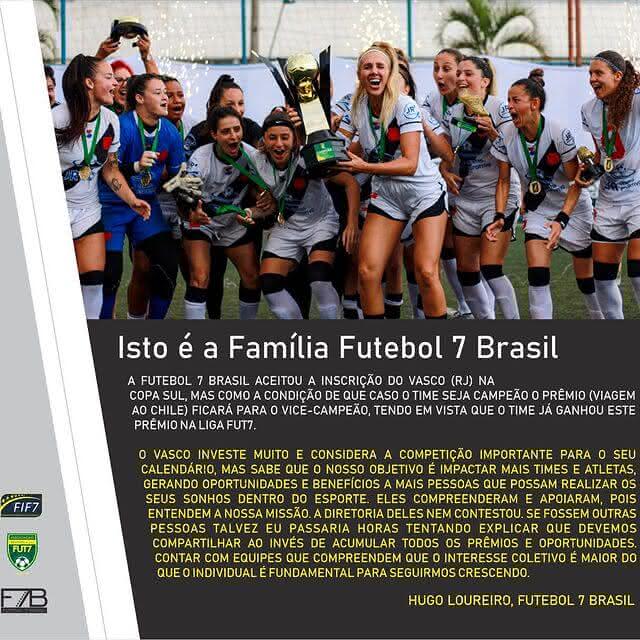 Futebol 7 Feminino do Vasco