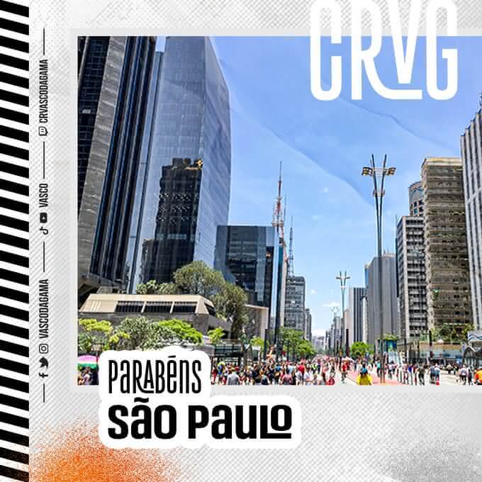 Cidade de São Paulo, aniversariante