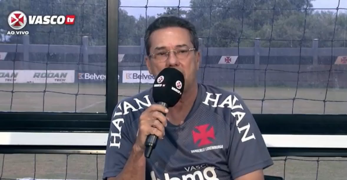 Vanderlei Luxemburgo, técnico do Vasco