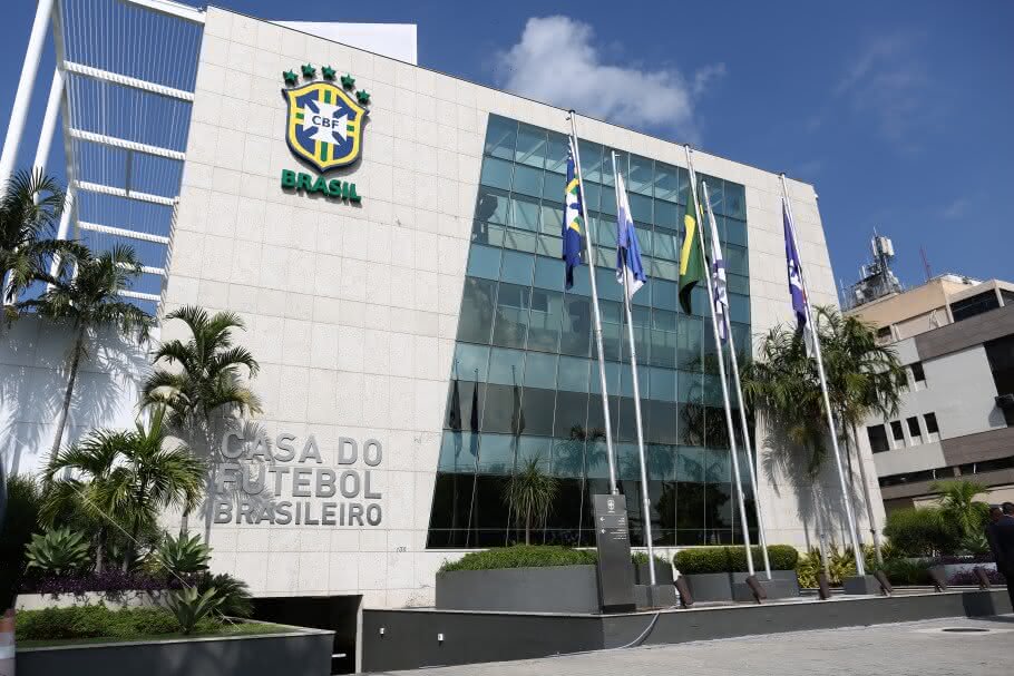 Sede da CBF, no Rio de Janeiro, onde será realizado o Prêmio Brasileirão 2020