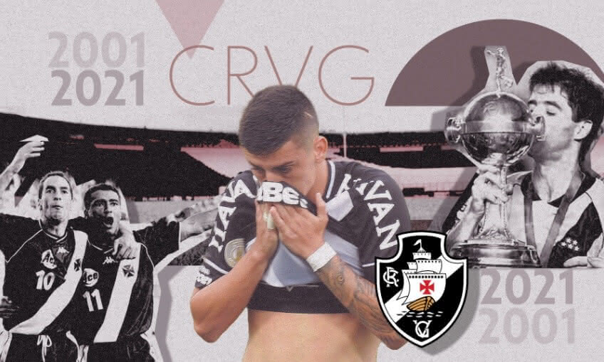 Vasco passou a ser coadjuvante no futebol