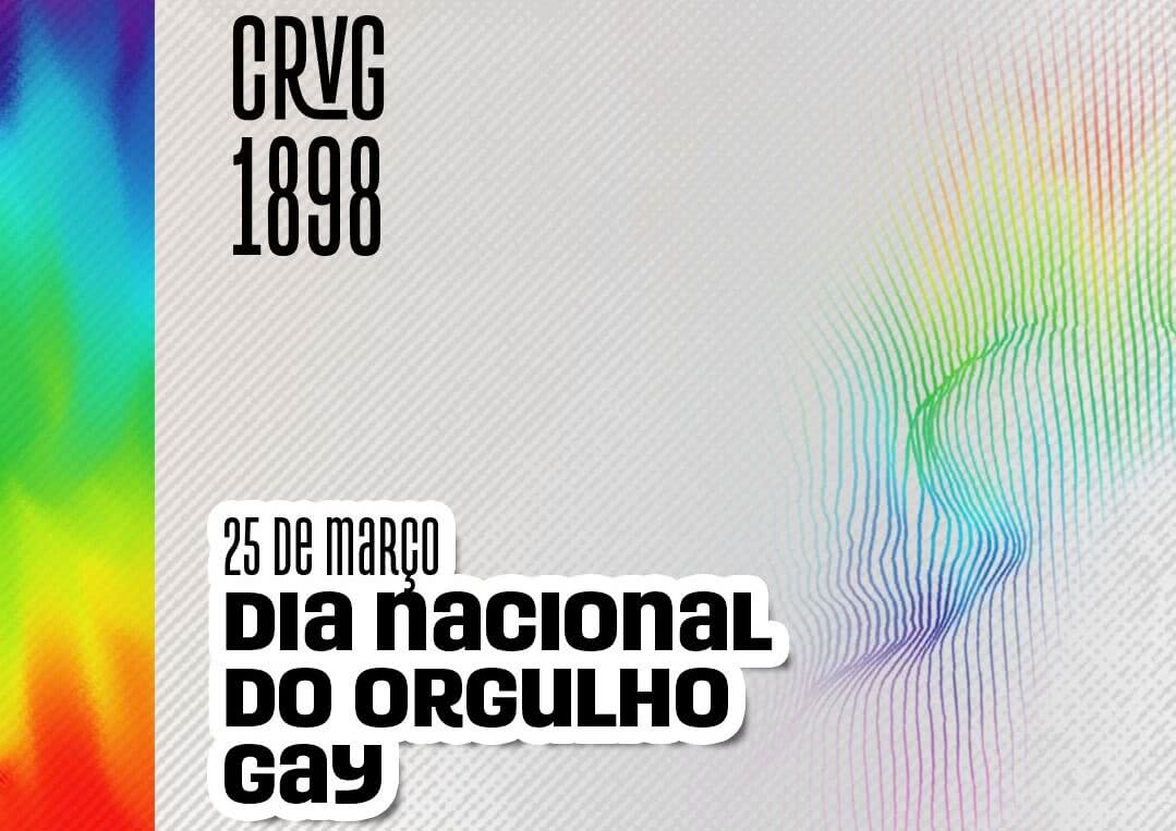 Flyer elaborado pelo Vasco exaltando o Dia Nacional do Orgulho Gay