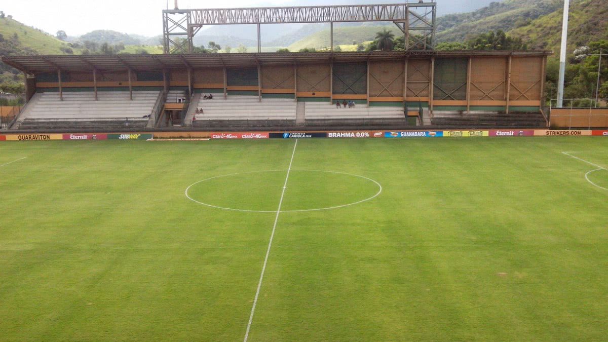 Estádio de Los Lários, em Xerém, na Baixada Fluminense