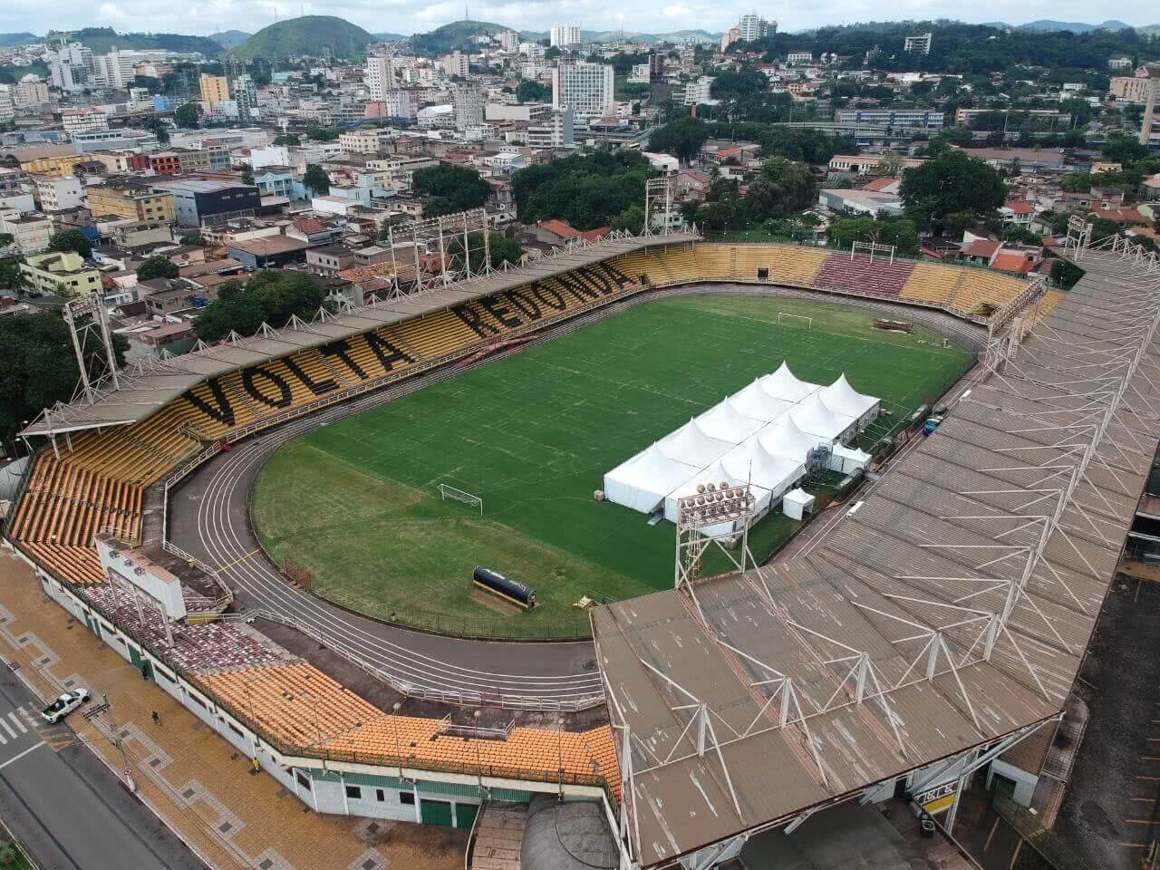 Estádio Raulino de Oliveira, em Volta Redonda