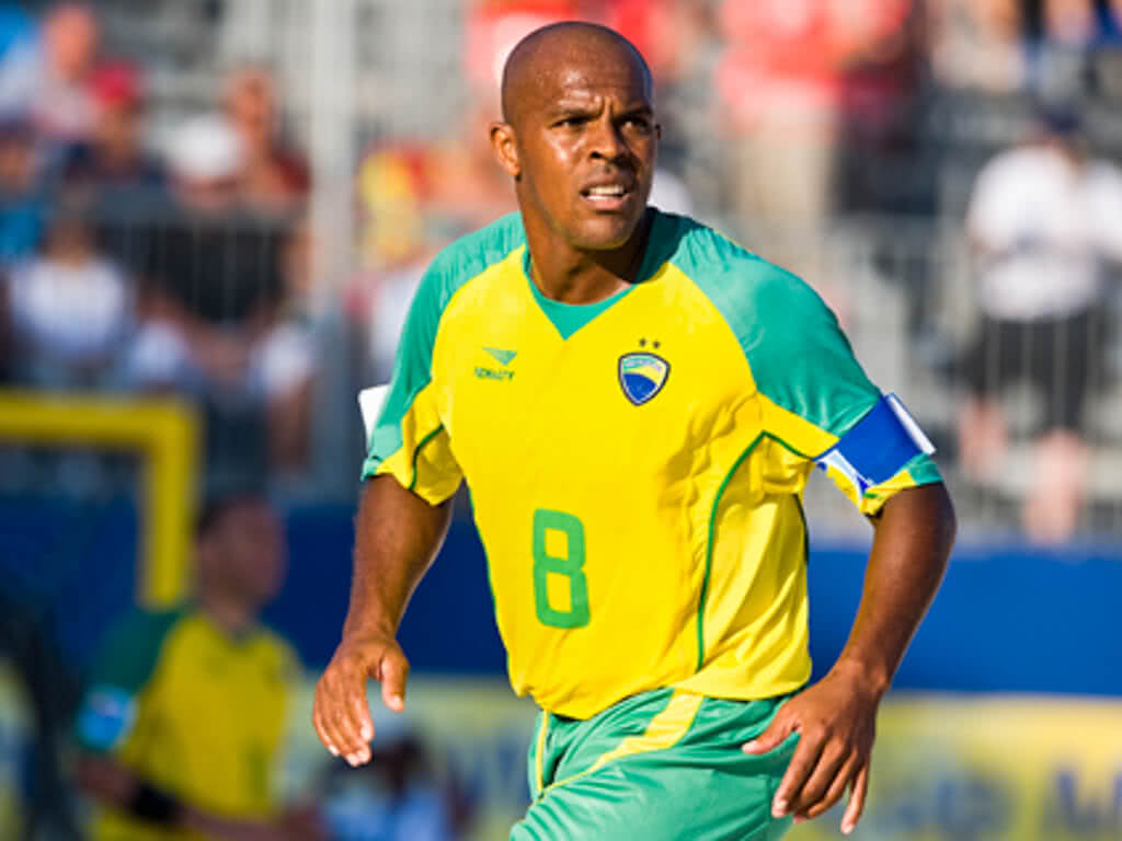 Júnior Negão em ação pela Seleção Brasileira