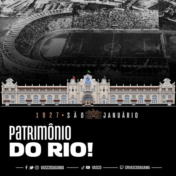 São Januário, patrimônio histórico do Rio de Janeiro
