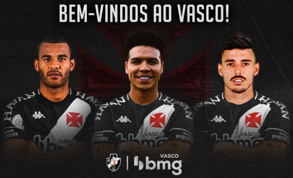 Vasco BMG destaca os 3 primeiros reforços do Clube