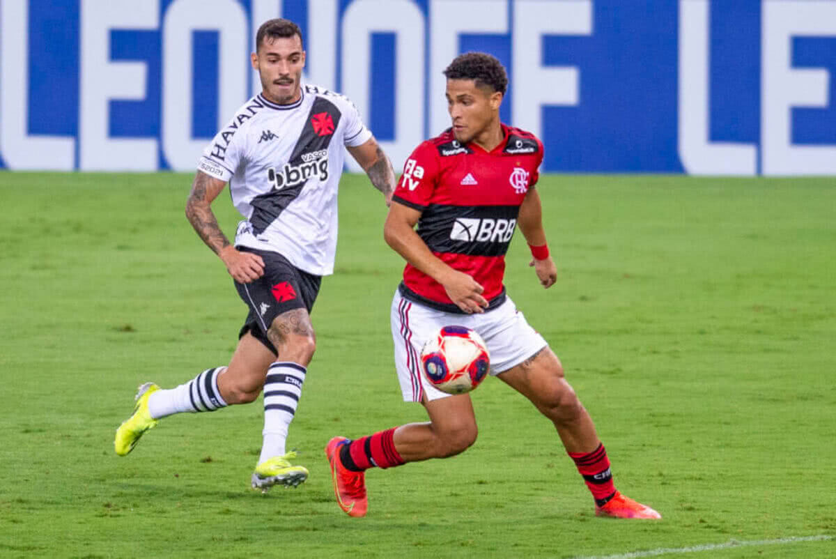 Zeca durante o jogo contra o Flamengo