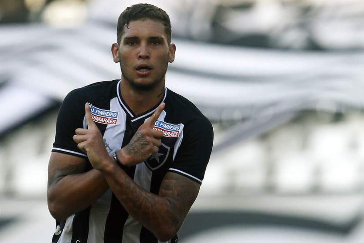Rafael Navarro, atacante do Botafogo