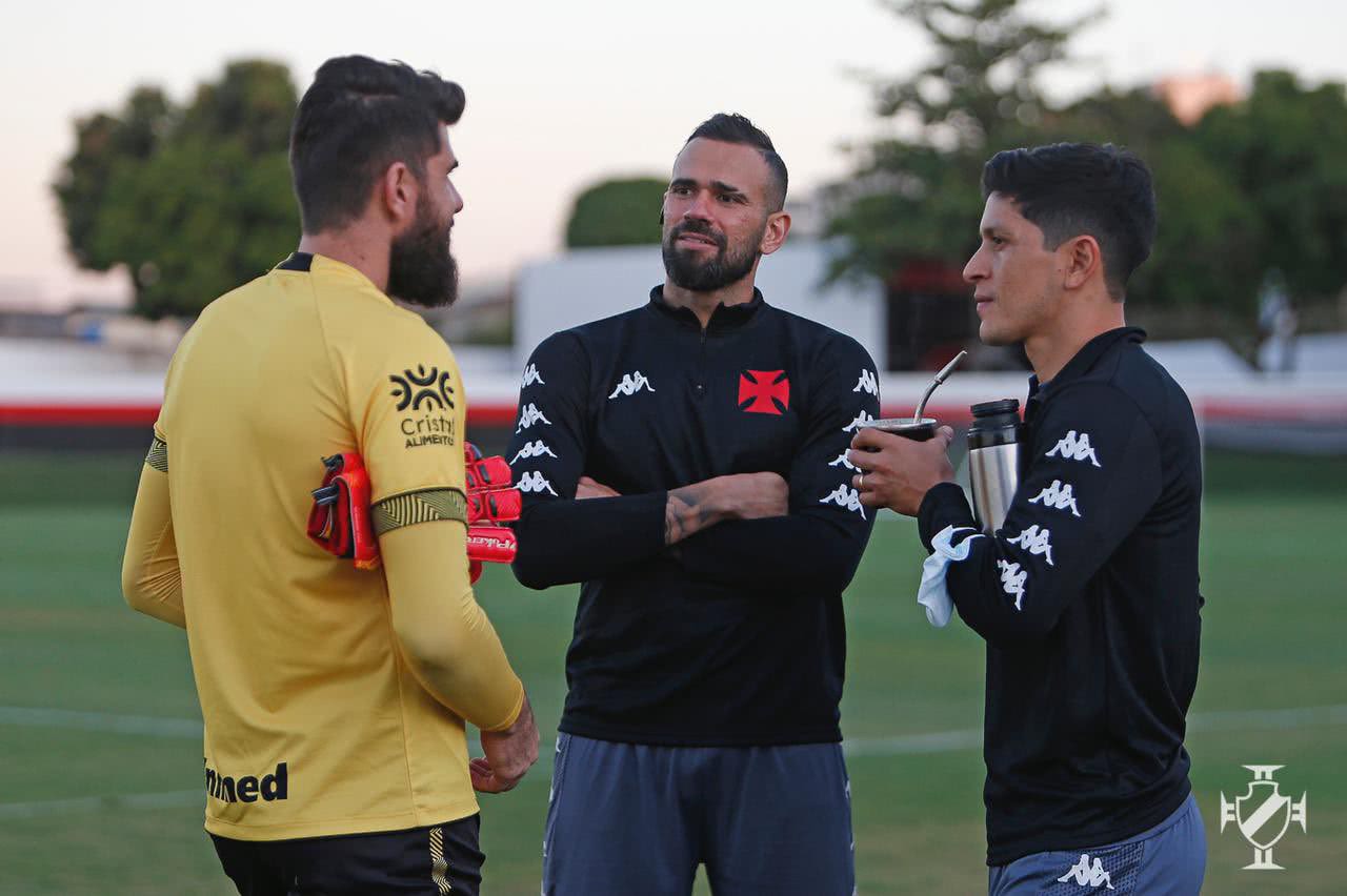 Castan e Cano em conversa com Miguel nesta terça-feira